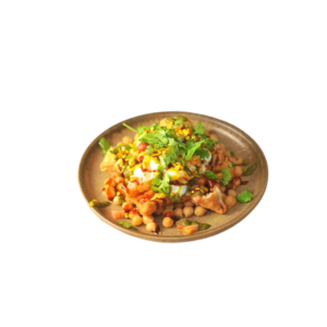 Chole Samosa Chaat