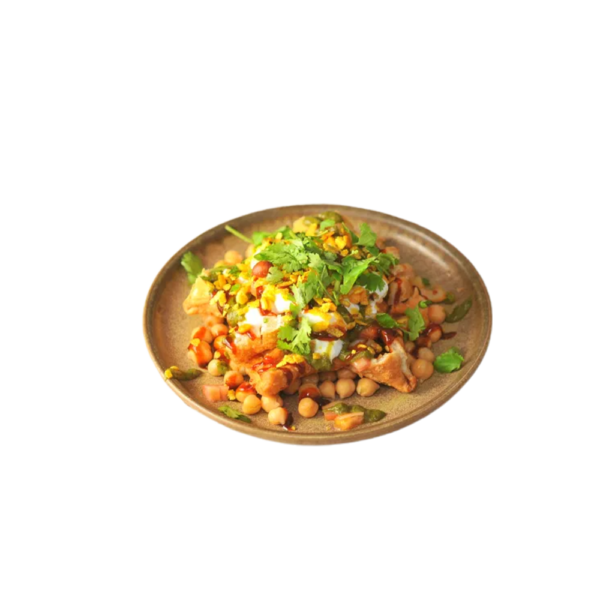 Chole Samosa Chaat